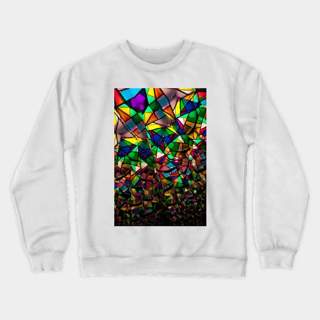 Kaleidoscope Crewneck Sweatshirt by CWieDesign